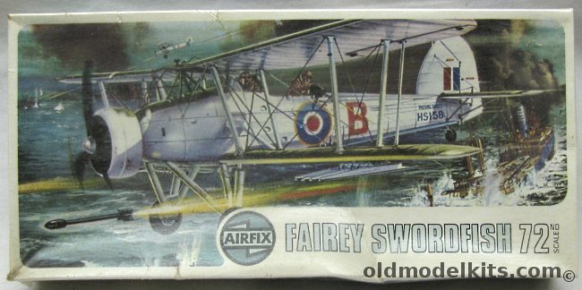 Airfix 1/72 Fairey Swordfish II - Royal Navy, 02005-1 plastic model kit